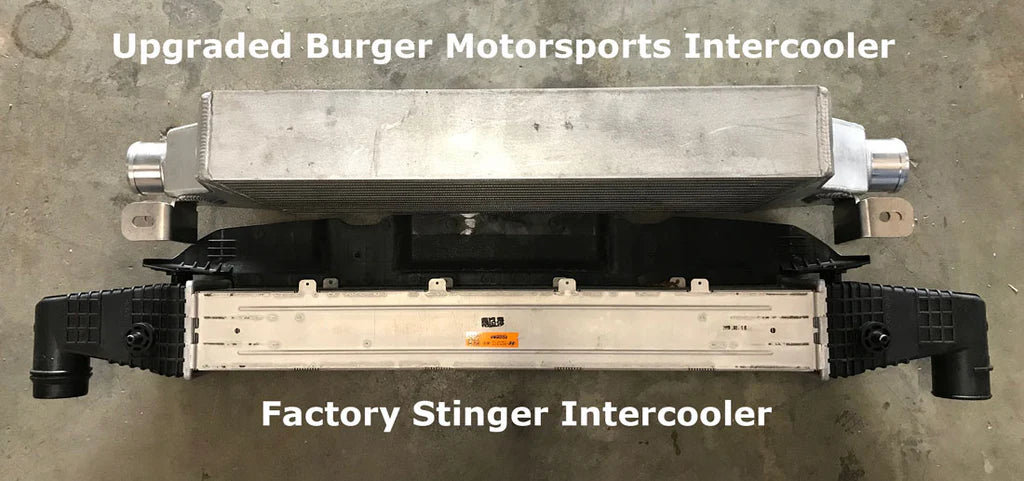 BMS / FRONT MOUNT INTERCOOLER UPGRADE (FMIC-KS-33) *** KIA STINGER GT (2018-2023) 3.3L TURBO