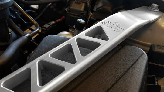 BMS / FRONT STRUT BAR / BILLET ALUMINUM CROSS BRACE *** KIA STINGER (2018-2023)
