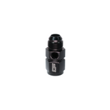 Pressure Gauge Adapter, 8AN to 8AN w/ 1/8" port