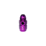 Pressure Gauge Adapter, 8AN to 8AN w/ 1/8" port