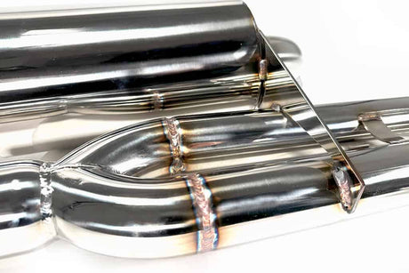 CORKSPORT / AXLE-BACK EXHAUST SYSTEM / POLISHED TIPS (NDM-6-100-10) *** MAZDA MX5 MIATA (2016-2026) 2.0L ENGINE