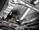 INTEGRATED ENGINEERING / DOWN-PIPE WITH 200 CELL HIGH-FLOW CAT (IEEXCI3) *** AUDI A3 / 8V (2015-2021), VOLKSWAGEN GOLF / GOLF GTI / JETTA GLI / MK7 / MK7.5 (2015-2021) *** 1.8T / 2.0T / FWD ENGINE