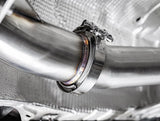 INTEGRATED ENGINEERING / DOWN-PIPE WITH 200 CELL HIGH-FLOW CAT (IEEXCI3) *** AUDI A3 / 8V (2015-2021), VOLKSWAGEN GOLF / GOLF GTI / JETTA GLI / MK7 / MK7.5 (2015-2021) *** 1.8T / 2.0T / FWD ENGINE