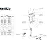 MISHIMOTO / COLD AIR INTAKE SYSTEM (MMAI-WRX-22MWBK) *** SUBARU WRX (2022-2026) VB / 2.4L TURBO