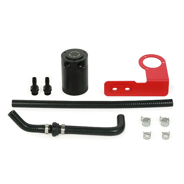 MISHIMOTO / BAFFLED OIL CATCH CAN SYSTEM / RED COLOR (MMBCC-ACRD15-18PBERD) *** HONDA ACCORD (2018-2022) 1.5L TURBO