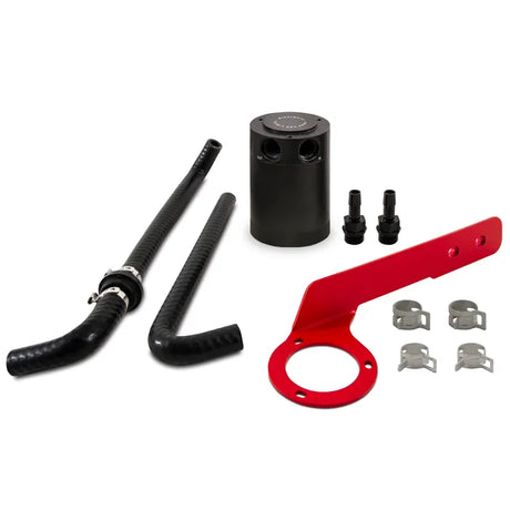 MISHIMOTO / BAFFLED OIL CATCH CAN SYSTEM / RED COLOR (MMBCC-ACRD20-18PBERD) *** HONDA ACCORD (2018-2022) 2.0L TURBO