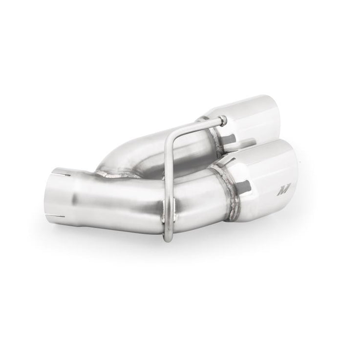 MISHIMOTO / CAT-BACK EXHAUST SYSTEM / QUAD POLISHED TIPS (MMEXH-CAM4-16QTPP) *** CHEVROLET CAMARO (2016-2023) 2.0L TURBO