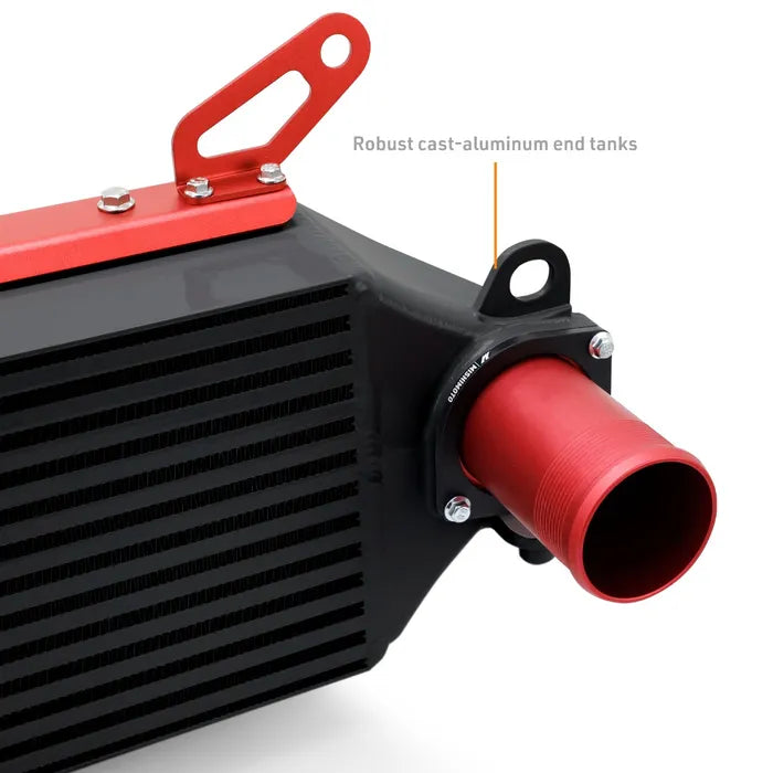 MISHIMOTO / FRONT MOUNT INTERCOOLER KIT / BLACK COLOR / BLACK PIPING (MMINT-GRC-23KBKBK) *** TOYOTA GR COROLLA (2023-2025) 1.6L TURBO