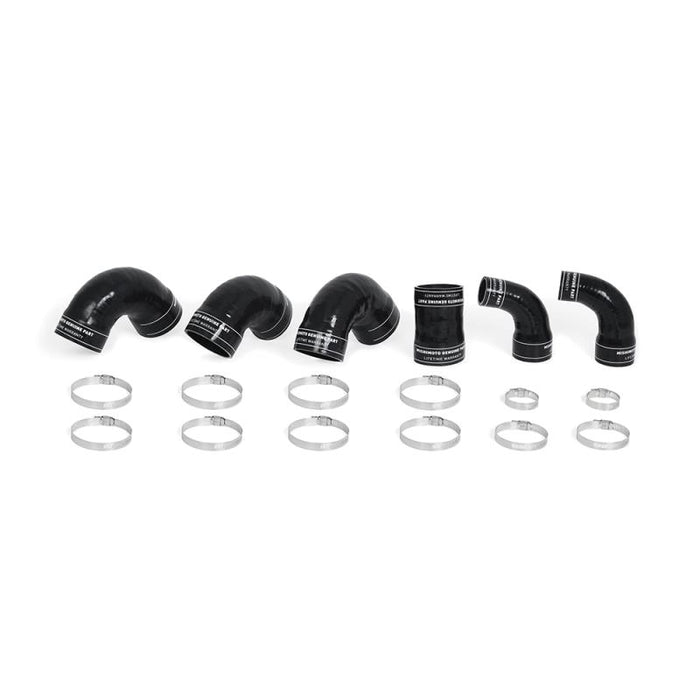 MISHIMOTO / FRONT MOUNT INTERCOOLER KIT / BLACK CORE WITH BLACK CHARGE-PIPES (MMINT-STNGR-18BK) *** KIA STINGER GT (2018-2023) 3.3L TWIN TURBO
