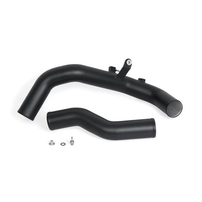 MISHIMOTO / FRONT MOUNT INTERCOOLER KIT / SILVER CORE WITH BLACK CHARGE-PIPES (MMINT-STNGR-18SL) *** KIA STINGER GT (2018-2023) 3.3L TWIN TURBO