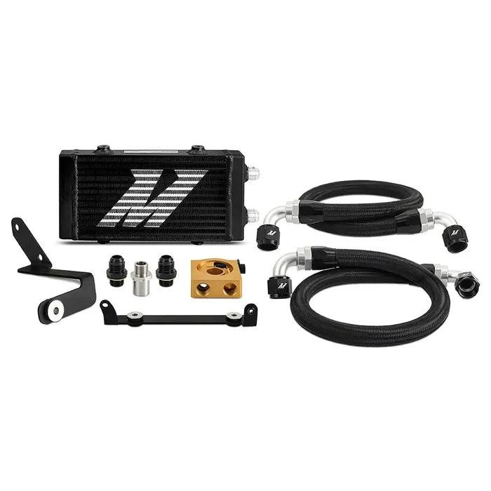 MISHIMOTO / THERMOSTATIC OIL COOLER KIT / BLACK COLOR (MMOC-GRC-23TBK) *** TOYOTA GR COROLLA (2023-2026) 1.6L TURBO