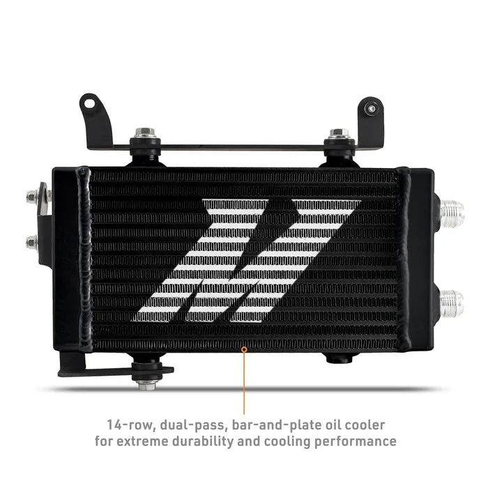 MISHIMOTO / THERMOSTATIC OIL COOLER KIT / BLACK COLOR (MMOC-GRC-23TBK) *** TOYOTA GR COROLLA (2023-2026) 1.6L TURBO