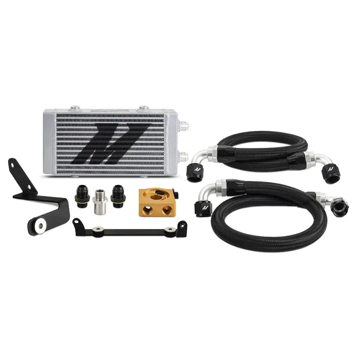 MISHIMOTO / THERMOSTATIC OIL COOLER KIT / SILVER COLOR (MMOC-GRC-23TSL) *** TOYOTA GR COROLLA (2023-2026) 1.6L TURBO