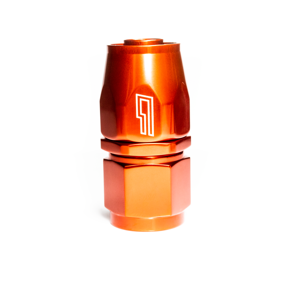-08 AN Straight Female Aluminum Hose End (PTFE)