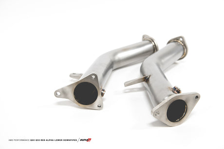 AMS PERFORMANCE / EXHAUST LOWER DOWN-PIPE / RACE SPEC / NOT STREET LEGAL (ALP.28.05.0001-1) *** INFINITI Q50 (2016-2024), INFINITI Q60 (2017-2022), NISSAN Z (2023-2026) 3.0L TWIN TURBO