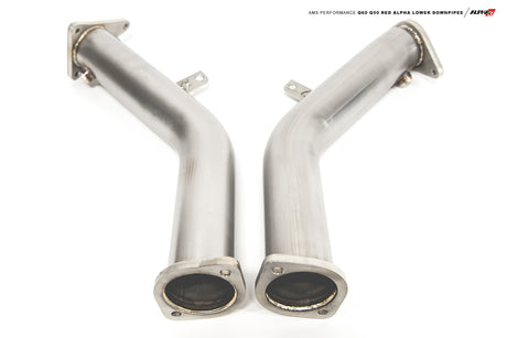 AMS PERFORMANCE / EXHAUST LOWER DOWN-PIPE / RACE SPEC / NOT STREET LEGAL (ALP.28.05.0001-1) *** INFINITI Q50 (2016-2024), INFINITI Q60 (2017-2022), NISSAN Z (2023-2026) 3.0L TWIN TURBO