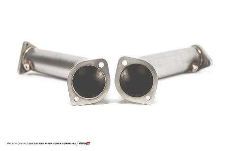 AMS PERFORMANCE / EXHAUST LOWER DOWN-PIPE / RACE SPEC / NOT STREET LEGAL (ALP.28.05.0001-1) *** INFINITI Q50 (2016-2024), INFINITI Q60 (2017-2022), NISSAN Z (2023-2026) 3.0L TWIN TURBO