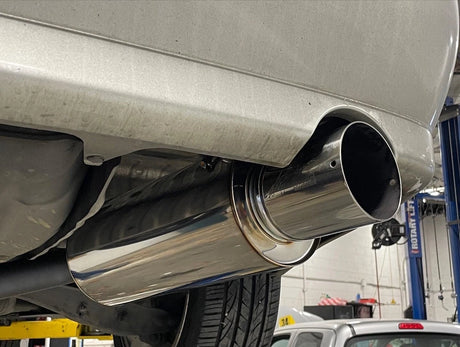 HKS / HI-POWER / AXLE-BACK EXHAUST SYSTEM / STAINLESS STEEL TIP (3203-EX020) *** LEXUS IS300 (2001-2005) 3.0L ENGINE