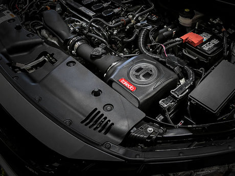 AFE / TAKEDA MOMENTUM / COLD AIR INTAKE SYSTEM / PRO-DRY-S FILTER (TM-1026B-D) *** HONDA CIVIC SI (2017-2021) 1.5L TURBO