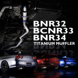 TOMEI / EXPREME TI / FULL TITANIUM CAT-BACK EXHAUST SYSTEM (TB6090-NS05A) *** NISSAN SKYLINE GTR / R32 (1989-1994) BNR32