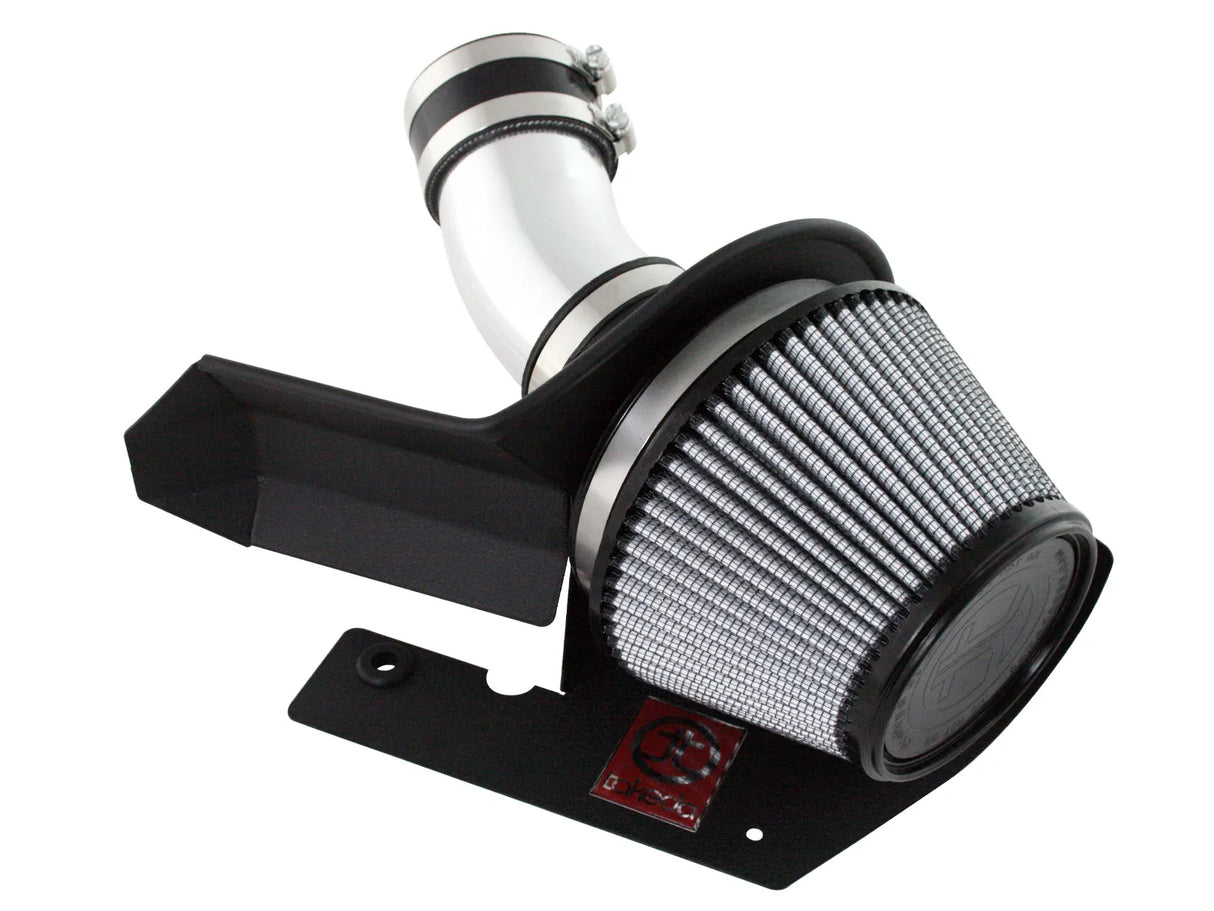 AFE / TAKEDA COLD AIR INTAKE / POLISHED CHROME PIPING / PRO-DRY FILTER (TR-4202P) *** MITSUBISHI LANCER EVO 10 (2008-2015) 2.0L TURBO