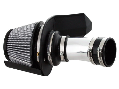 AFE / TAKEDA COLD AIR INTAKE / POLISHED CHROME PIPING / PRO-DRY FILTER (TR-4202P) *** MITSUBISHI LANCER EVO 10 (2008-2015) 2.0L TURBO