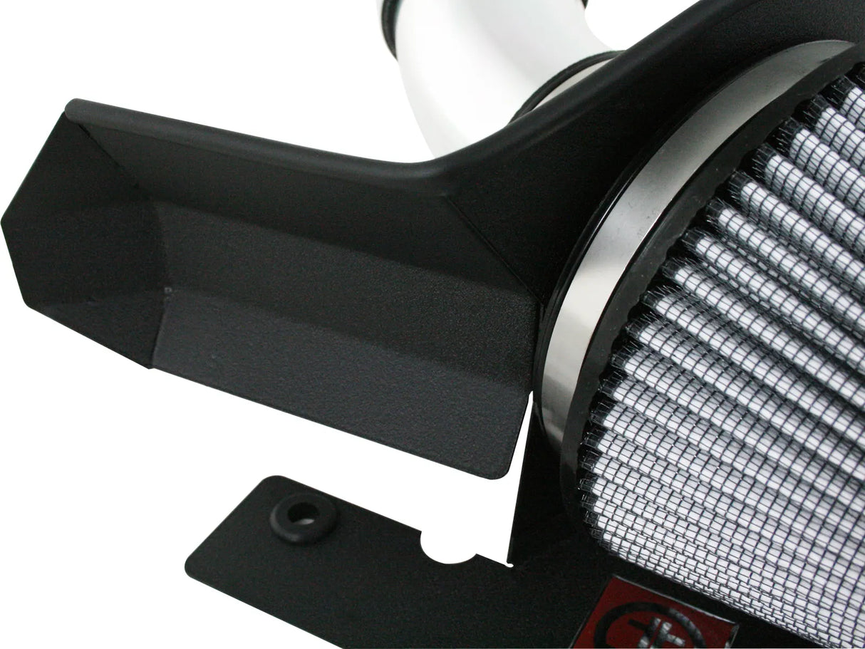 AFE / TAKEDA COLD AIR INTAKE / POLISHED CHROME PIPING / PRO-DRY FILTER (TR-4202P) *** MITSUBISHI LANCER EVO 10 (2008-2015) 2.0L TURBO