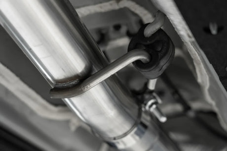 MBRP / CAT-BACK EXHAUST SYSTEM / CARBON FIBER TIPS (S47103CF) *** HYUNDAI ELANTRA-N (2022-2026) 2.0L TURBO